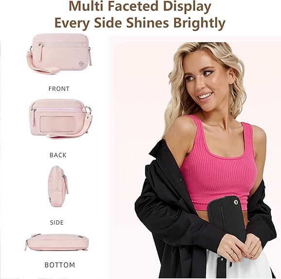 Wristlet Wallet 2nd Gen Women's Waterproof Nylon Key chain Wallet wallet bag Wristlet Wallets for Women Nylon Quilted Wallet with 3 Zipper Purse for Travel Credit Card Holder Phone Organizer large The Iris' Wallet