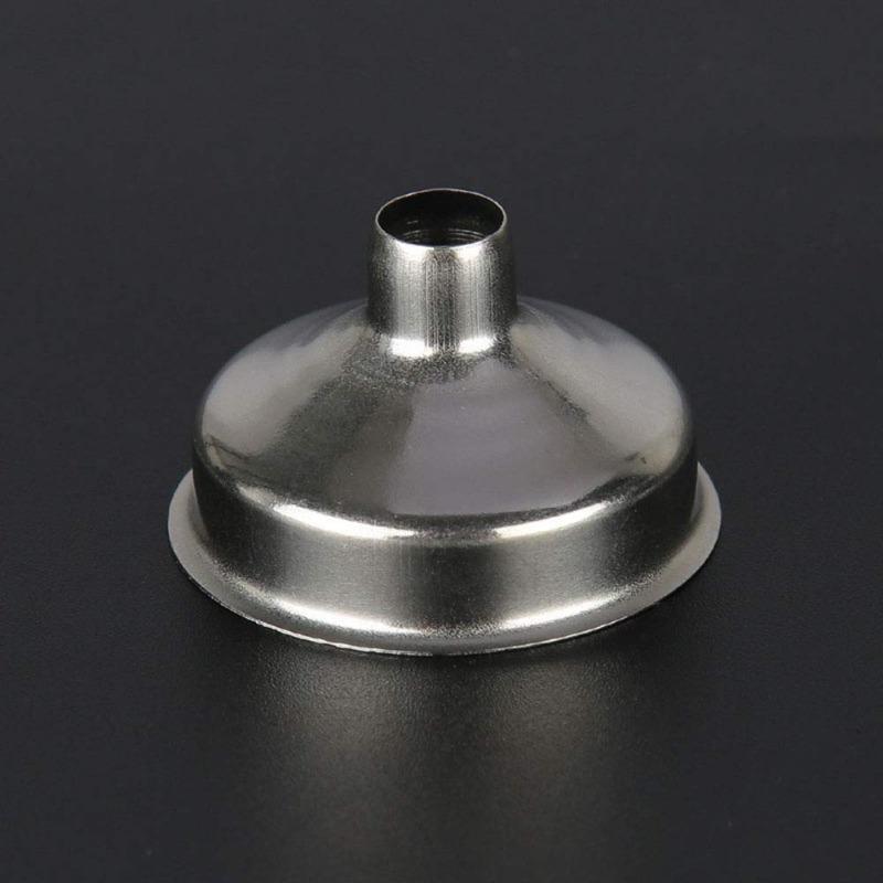 Set of 2 Mini Funnels - Designed to Prevent Leaks And Allow for Quick Pouring of Essential Oils, Amber Bottles, Liquor Flasks, Lip Balm, Spices, Perfumes, And Powders