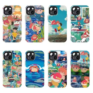 Studio Ghibli Ponyo Underwater Phone Case Suitable for iPhone 17-11 Pro Max/Plus and  Samsung Galaxy S23-25