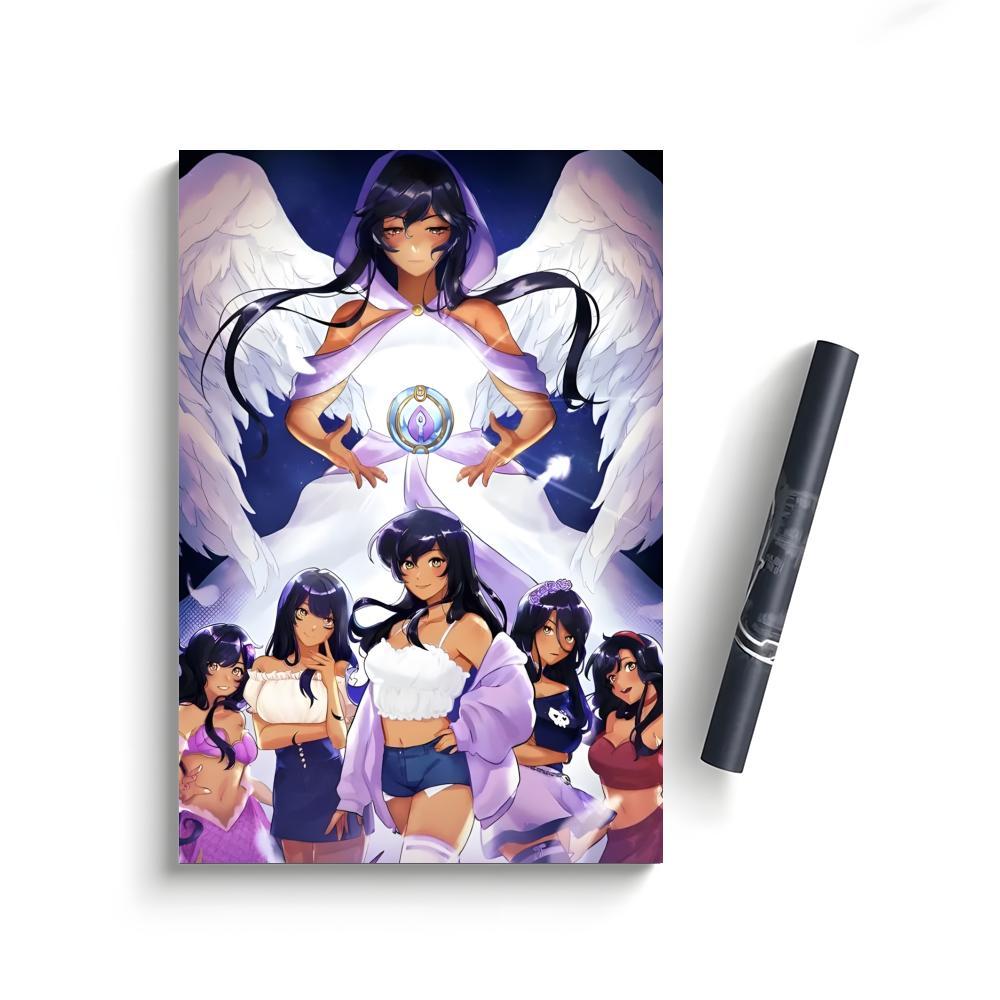 A-American Aphmau Poster Bedroom Home Decor Art Poster Perfect Gift for Family and Friends