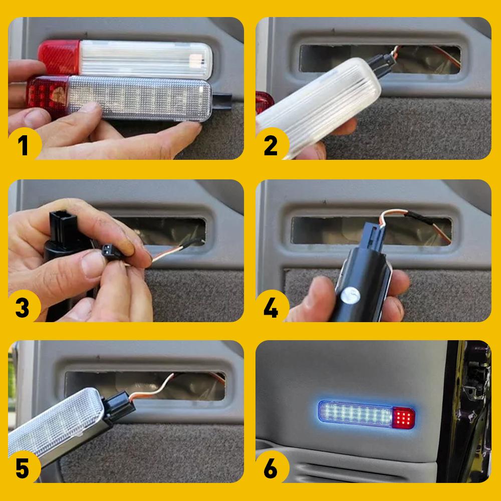 LED Door Panel Lights Courtesy Lamps Fit Chevrolet Silverado 1500 2500HD 3500HD Chevrolet & GMC Cadillac Hummer H2