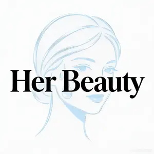 Her Beauty shop logo
