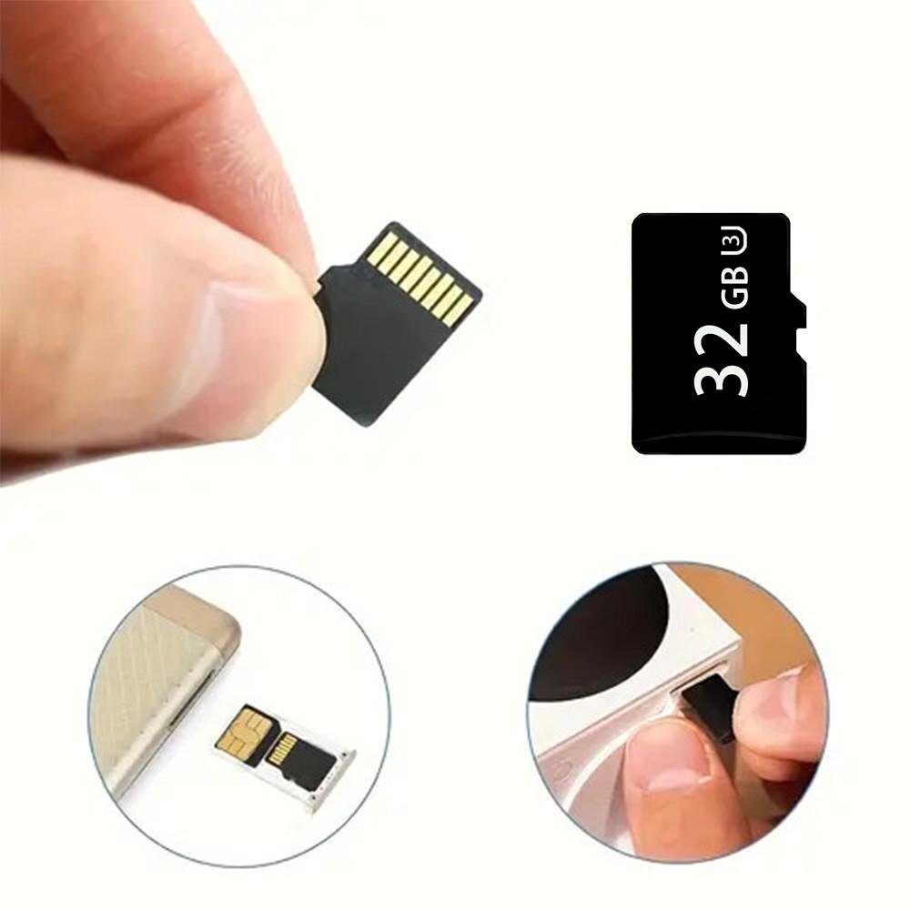 8GB/16GB/32GB/64GB/128GB/256GB High Endurance MicroSD Card - C10 U3 V30, 4K UHD for Dash Cam & Home Surveillance, Extreme Durability Memory Card, Flash SD Card, MicroSDXC Card