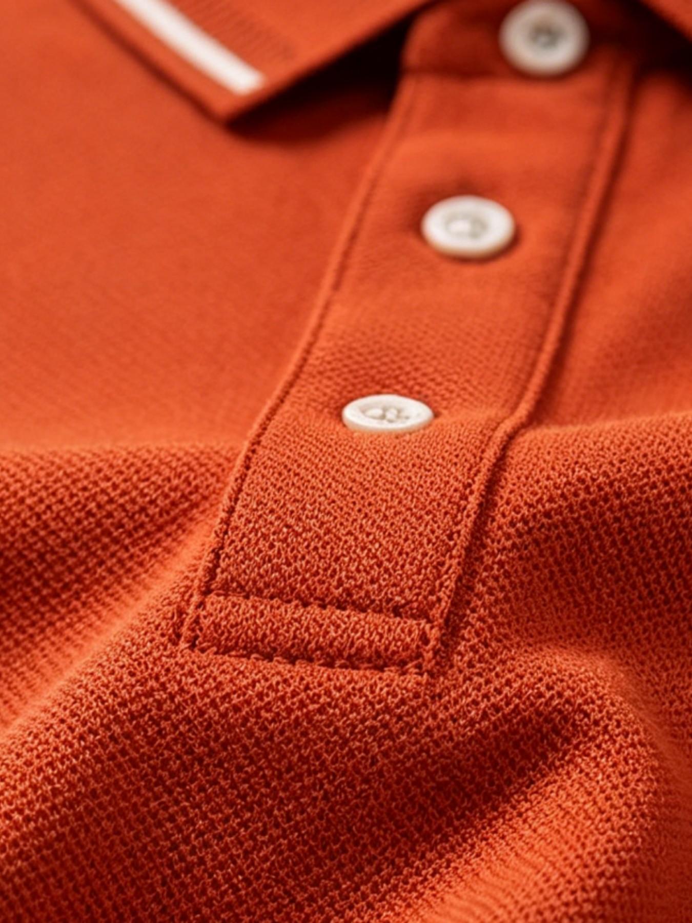 Men's Casual Summer Print T-Shirt, Fashionable Short Sleeve Top, Geometric Design, Lightweight Breathable Polo Shirt