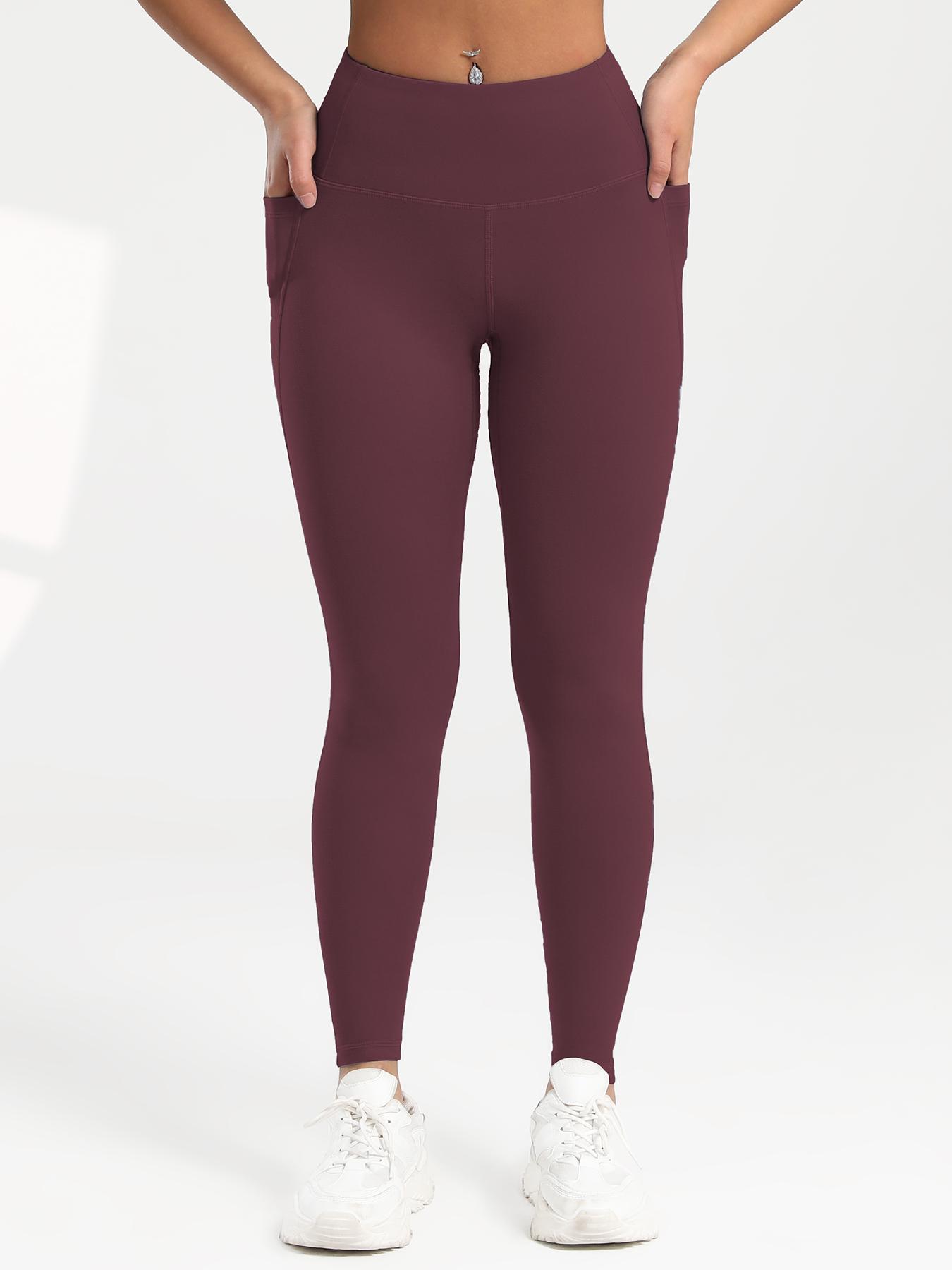 CHRLEISURE 3/5/7/8PCS High Waisted Pockets Leggings Soft Buttery Leggings  Workout Yoga Pants Workout Set For Women runner gym