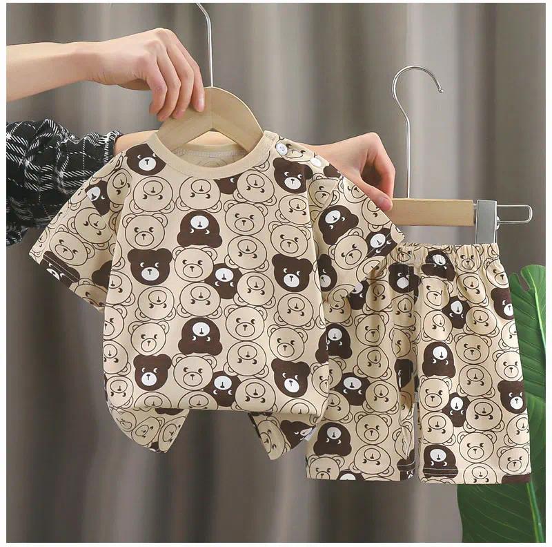 Kids Clothes Children's Sets Boys Girl T-shirt Shorts 2PCS Summer Cotton Short Sleeve Baby Children Clothing Toddler Suit