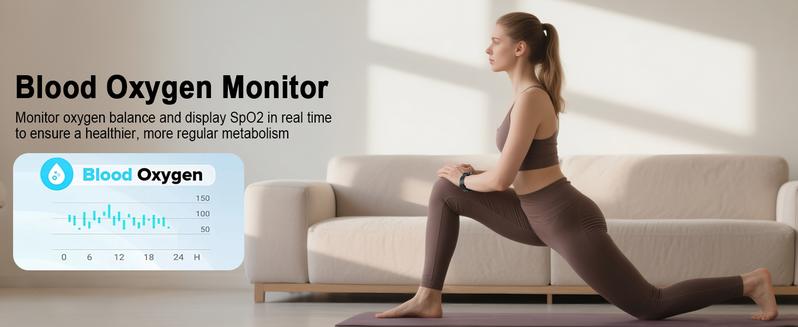 [Valentine's Day] Tukio 2026 New Smart Watch with AI ChatGPT AI Assistant, 1.91" HD Display, 112+ Fitness Activity Tracker, Heart Rate Monitor, Sleep Monitor, Step Counter, Bluetooth Calling, IP68 Waterproof, for Android & iOS - Monitoring