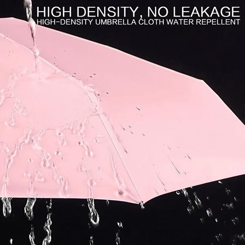 Mini Portable 50% UV Sun Umbrella Lightweight Compact Foldable Windproof Travel Outdoor Essential for Beach Picnic Durable Fabric Easy Carry Daily Adventure Sun Protection Fits in Bag