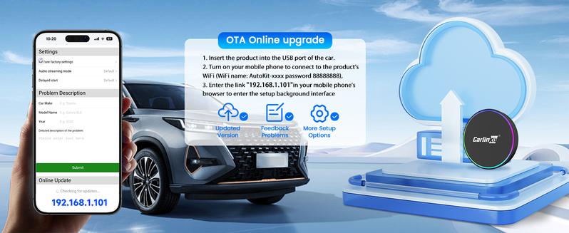 【TikTokShopBlackFriday】CarPlay TV adapter CarlinKit car play with netflix wireless carplay/Android auto • CarPlay Screen Upgrade HDMI• Netflix YouTube Fire TV in Car