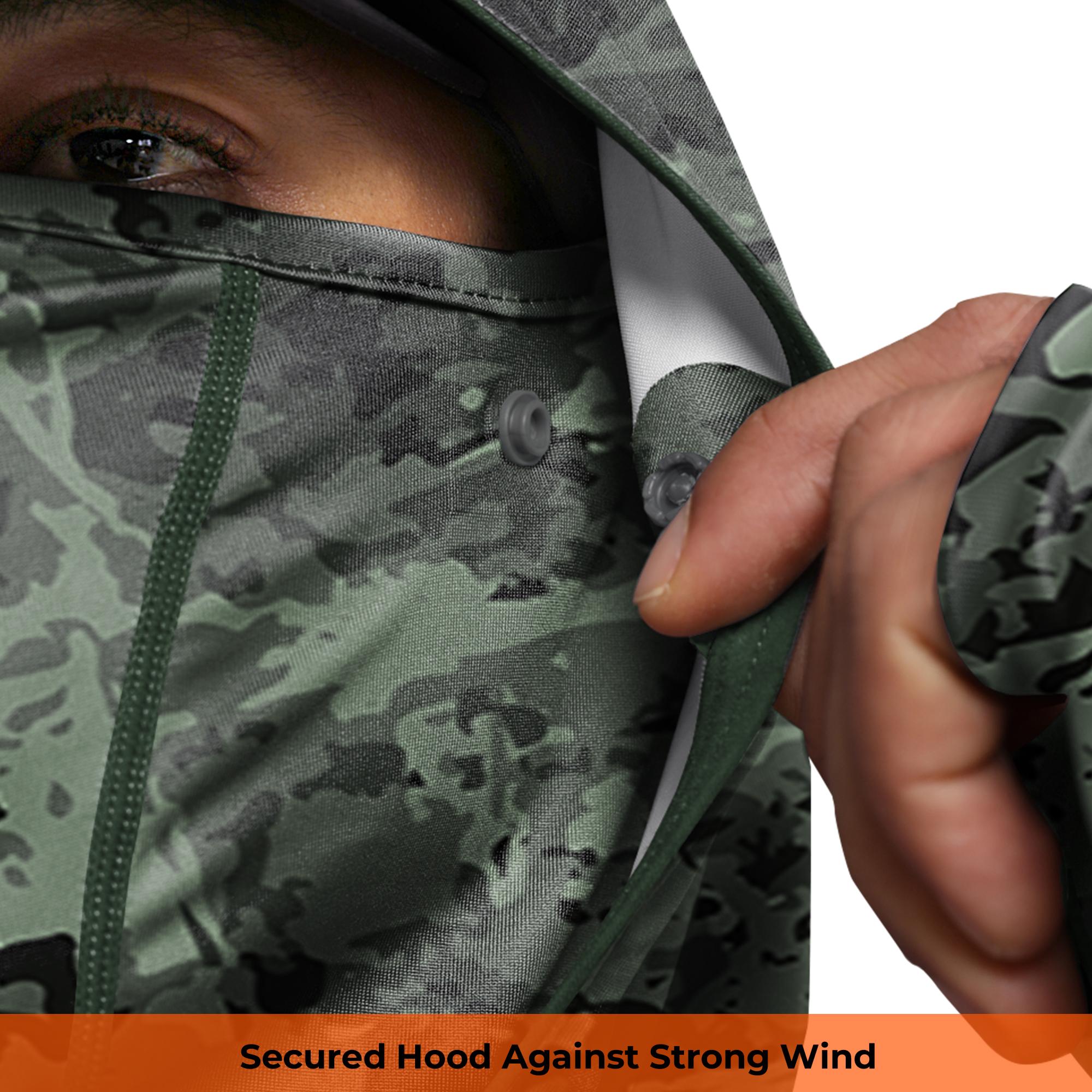 【RODEEL】934 Sun Hoodie Shirts w/ UV Detection Mask Neck Gaiter Thumbhole Men UPF 100+ Sun Protection Long Sleeve Lightweight Quick Dry Moisture Wicking Breathable Cooling Athletic Activewear for Outdoor Sports Fishing Construction Roofing, Holiday Gift 【RODEEL】934 Sun Hoodie Shirts w/ UV Detection Mask Neck Gaiter Thumbhole Men UPF 100+ Sun Protection Long Sleeve Lightweight Quick Dry Moisture Wicking Breathable Cooling Athletic Activewear for Outdoor Sports Fishing Construction Roofing, Holiday Gift