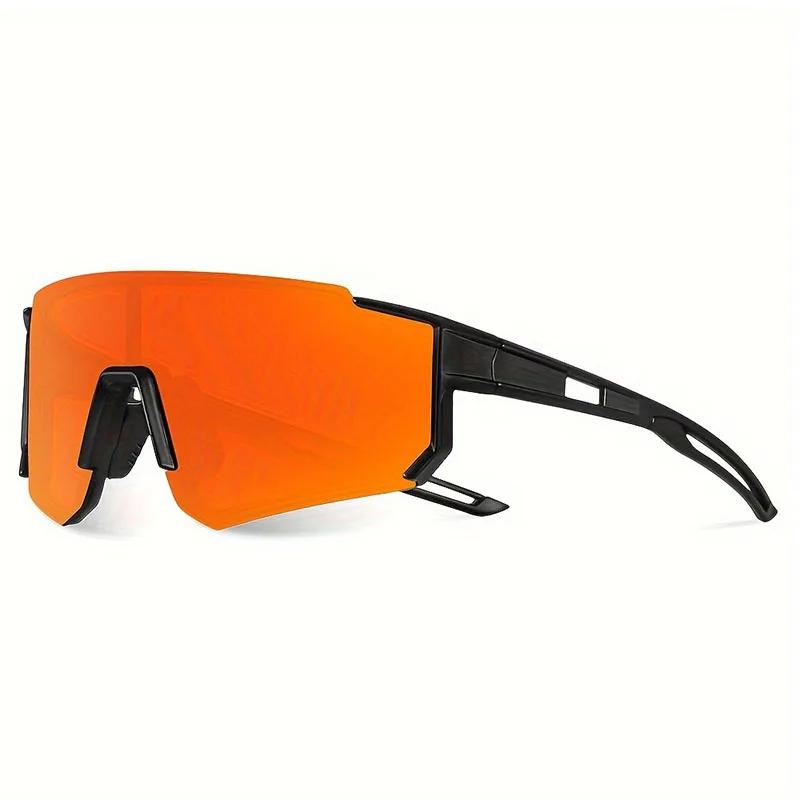 Oversized Men's Unisex Wear Sunglasses with Polarized Lens, UV400 Glass, Windproof Anti-Glare, Large Frame Eyewear for Cycling, Driving, Everyday Use