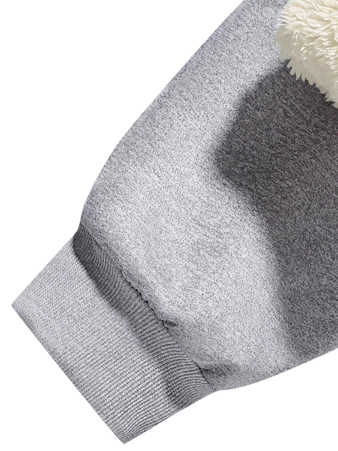 Men's Casual Fleece Pants for Autumn & Winter, Thick Comfortable Warm Outdoor Sports Trousers, Fitted Style for Active Wear, Soft Comfy Sweatpants