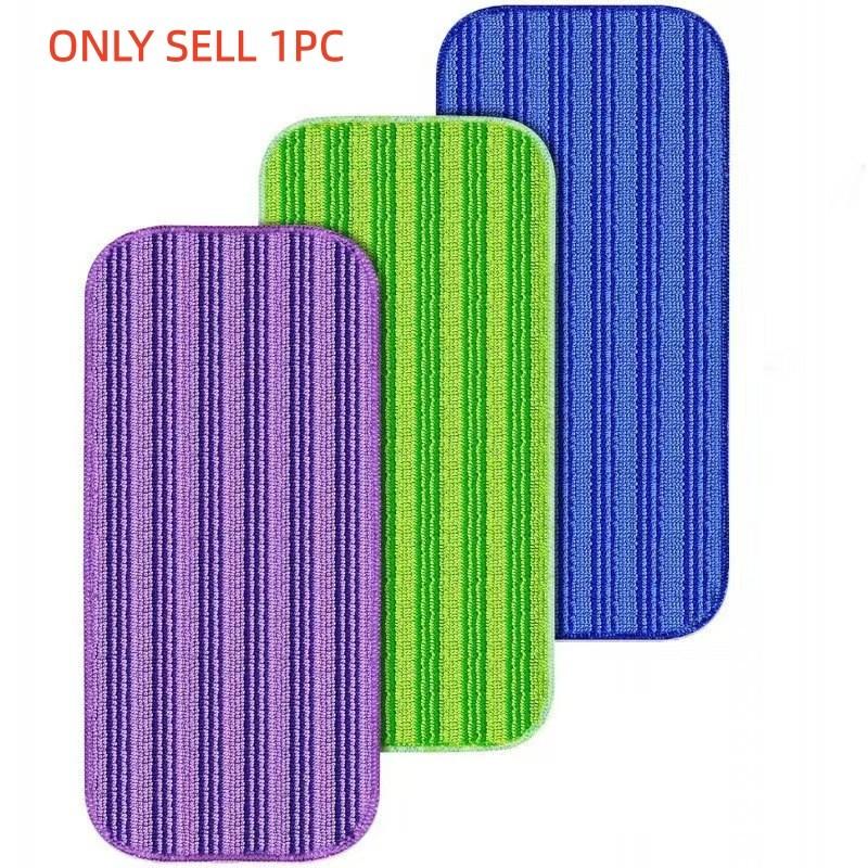 Reusable Microfiber Mop Pad for Swiffer Wet Jet, 12-Inch Dry/wet Mop Replacement, Easy Install, Durable Floor Cleaning Supplies