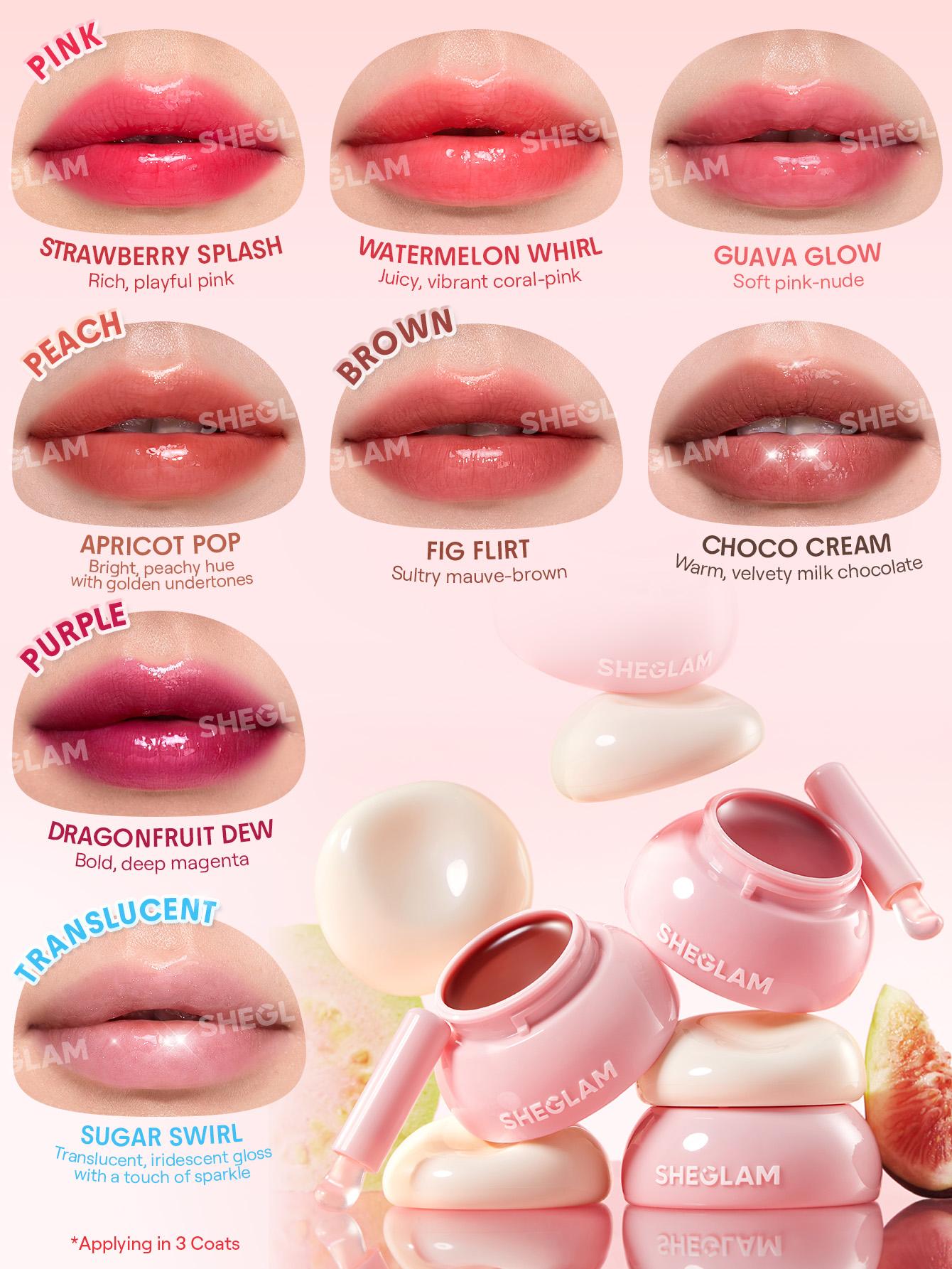 SHEGLAM Hydra Jelly Pocket Lip Jam-Guava Glow-Effortlessbeauty