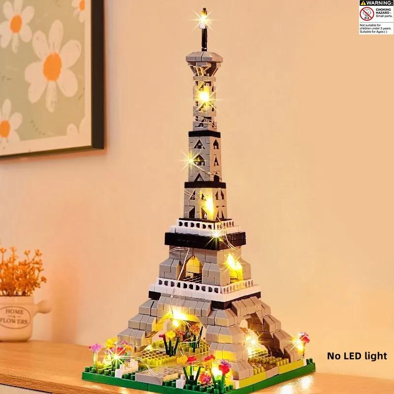 Eiffel Tower Design Building Blocks, 1 Box Mini Eiffel Tower Model Building Blocks, Creative and Educational Building Blocks, Building Set, Building Block Sets