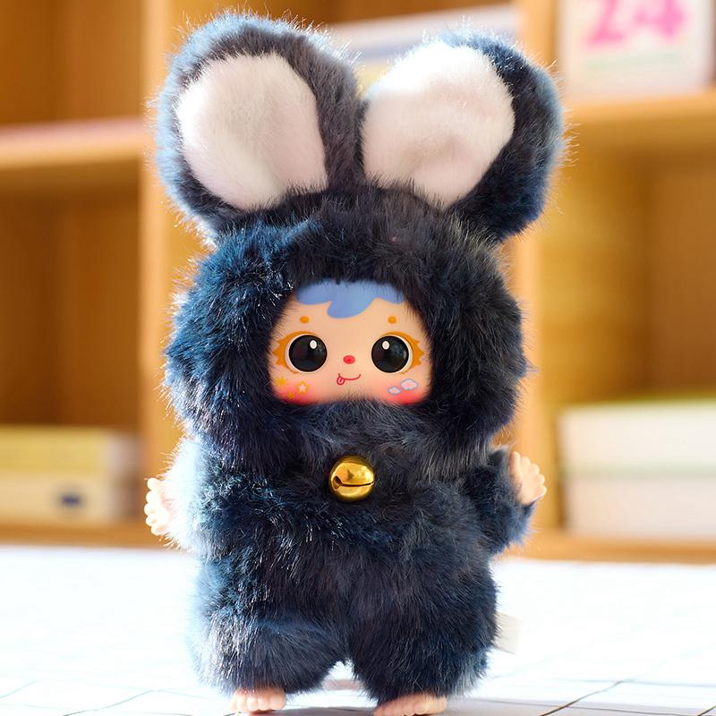 Bunny Plush Blind Box, 1pc Plush Figure Toy, 1 of 7 Possible Styles, Loveliness Never Ends Series Keychain & Bag Charm Gift