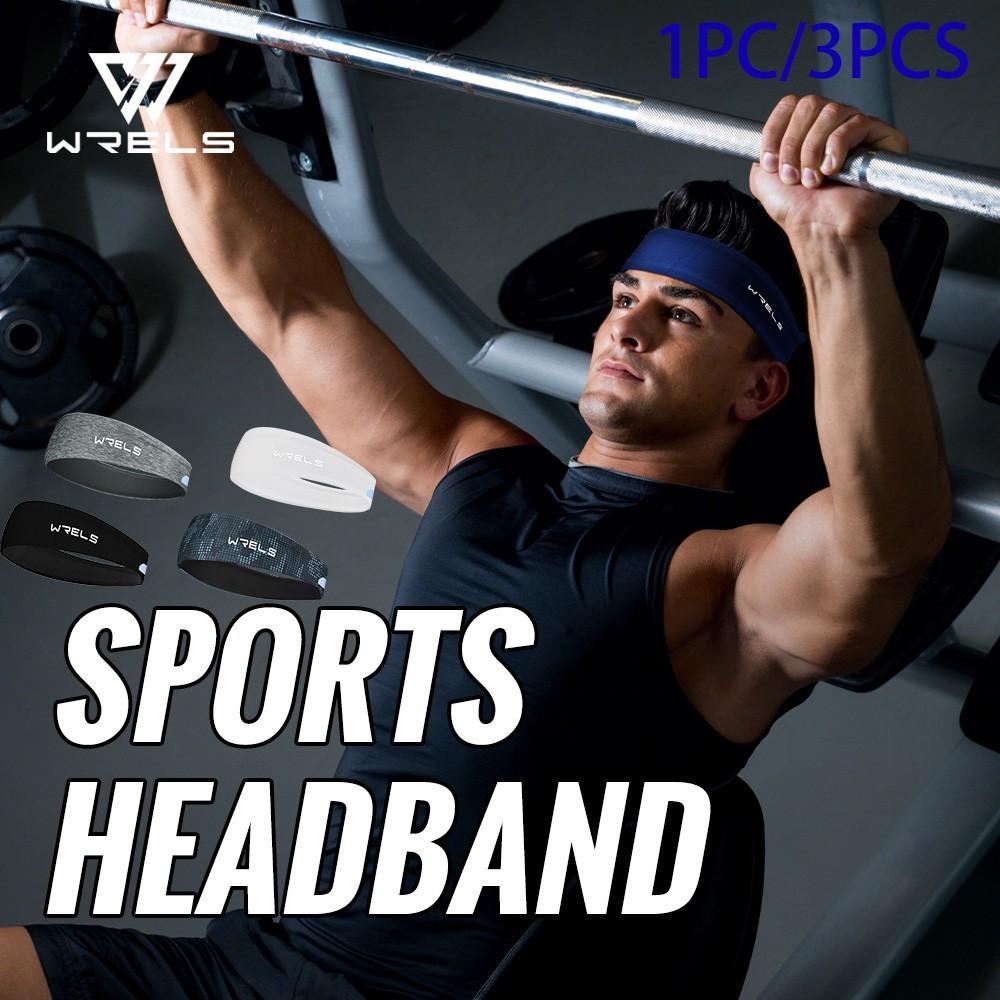 High Elastic Durable Reflective Sweat-Wicking Quick-Dry Hairband, Comfortable Adjustable Hairband for Fitness Running Outdoor Hiking Sports