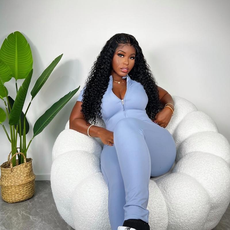 Bling Hair Lace Frontal Wigs Kinky Curly 13x4 13x6 Hd Transparent Lace Front Real Human Hair Wig Pre Plucked 4x4 Lace Closure Wig For Women 30 32 Inch TikTokShopHolidayHaul