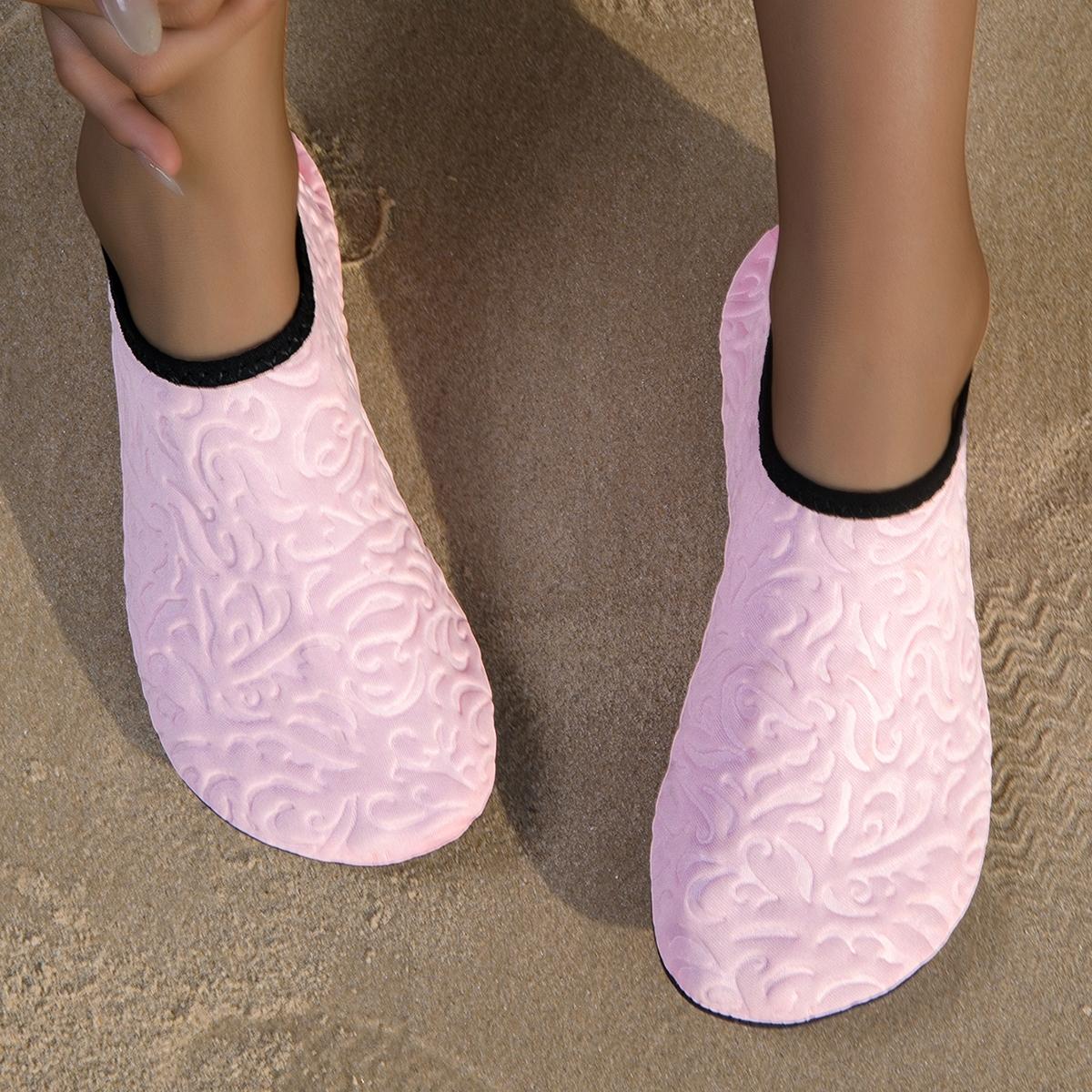 Unisex Springbreak Indoor Barefootshoes Easy-On Yoga Shoes Women Barefootshoes Foldable Water Shoes Breathable Gymshoes, Men Quick-Dry Beach Shoes, Couples' Style