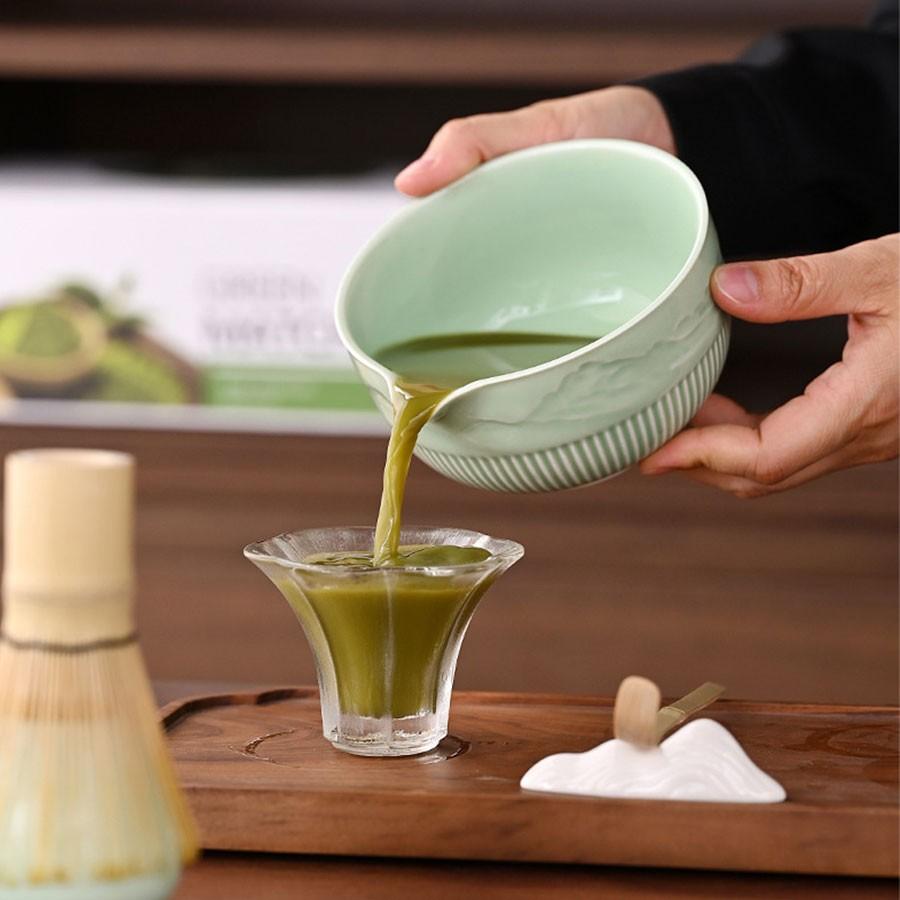 Japanese Matcha Set, Chasen Tea Whisk Kit, Song Dynasty Pointing Tea Tools, Stirrer Tea Ceremony Accessories, Traditional Tea Making Equipment