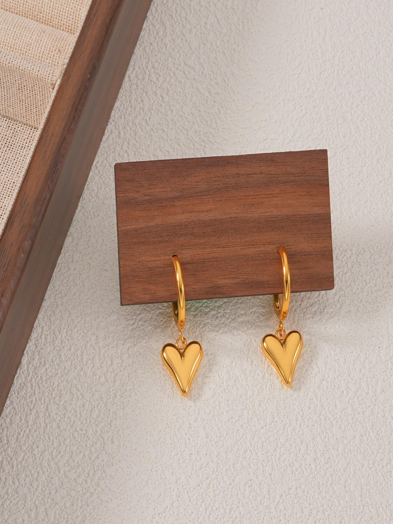 Women's Elegant Stud Earring Set, Stainless Steel Material, All Season Wear, Creative Design Jewelry Gift for Her