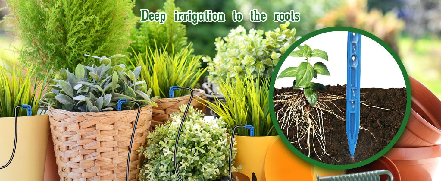 2025 Latest Solar Irrigation System for Garden Watering System,Drip Irrigation Kit for Potted Plants,Supported Automatic Watering System for The Garden Bed,The Garden Grow Bag,The Balcony and The Green House