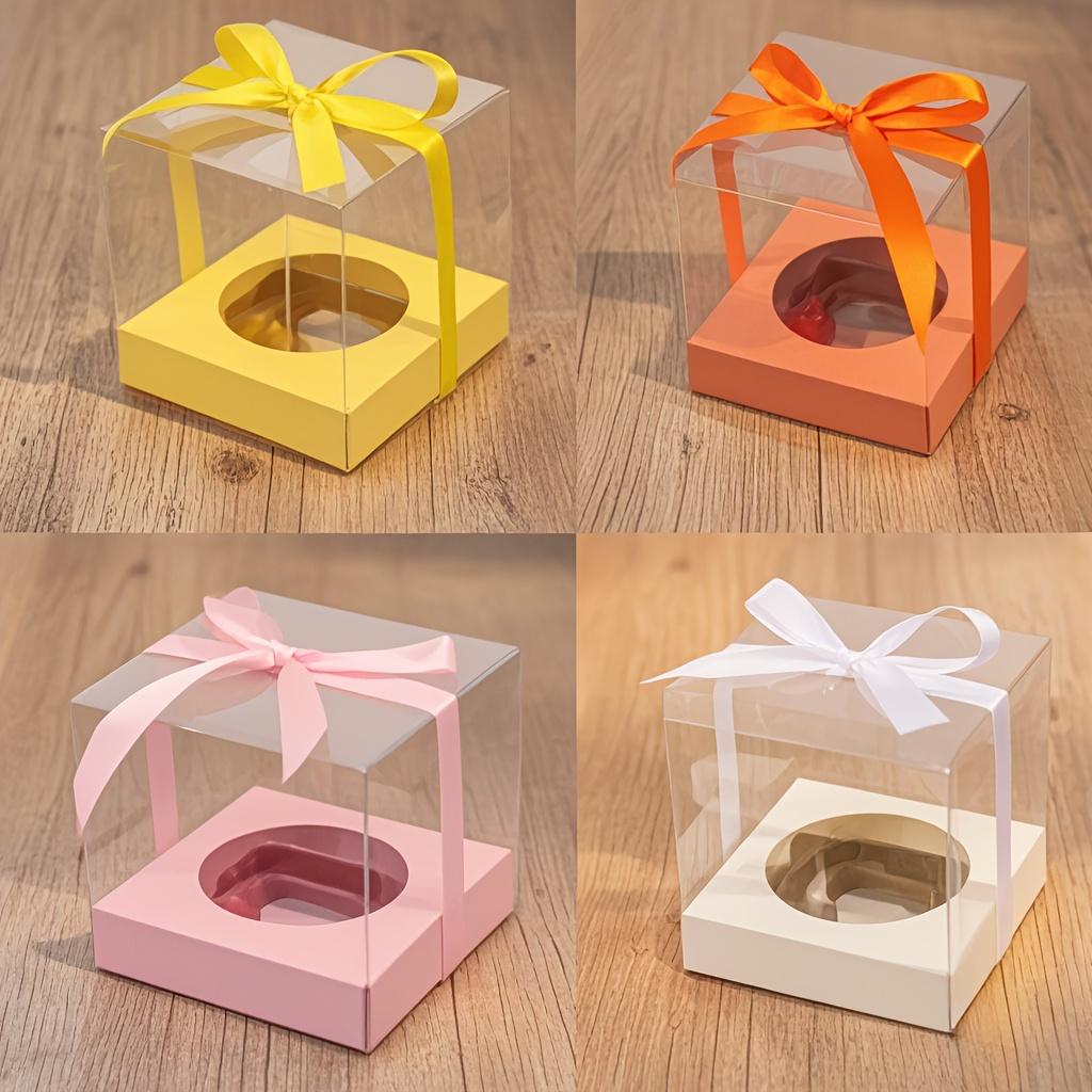 Gift for Her/Him 30pcs-Folding Clear Plastic Packaging Box, Suitable for Christmas Gift Box, Christmas Decoration, Wedding Decoration, Party Gifts, Birthday Decoration And Gift Display