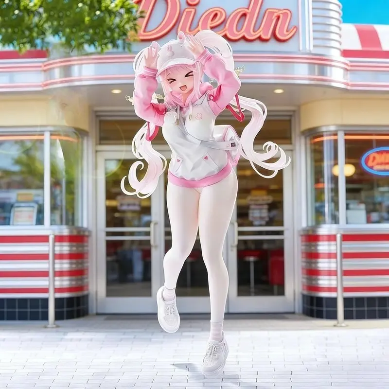 10.24in/26cm Anime The Goddess of Victory Figure Alice Action Figures PVC Statue Model Collection Toys Gifts