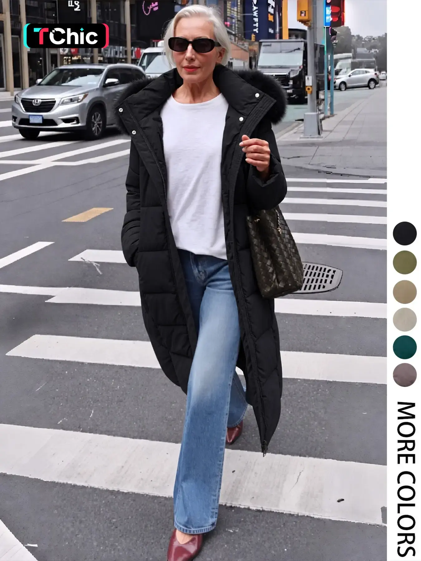 Women's Fall Winter Casual Basic Fitted Warm Hooded Coat Jackets Casual Fashionable Outerwear Womenswear with Belt, Button, Long Sleeve Thick Woven Fabric Outerwear for Daily Wear Casual Outerwears