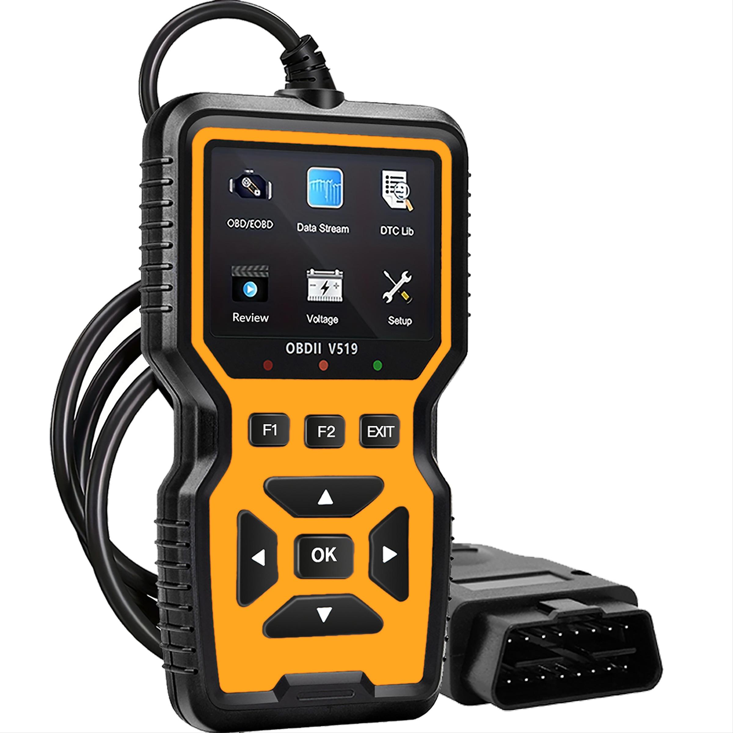 Professional OBD2 Scanner, Automotive Scan Tool, Real-time Data Car Engine Diagnostic Code Reader Tool, Car Engine Checker Tools