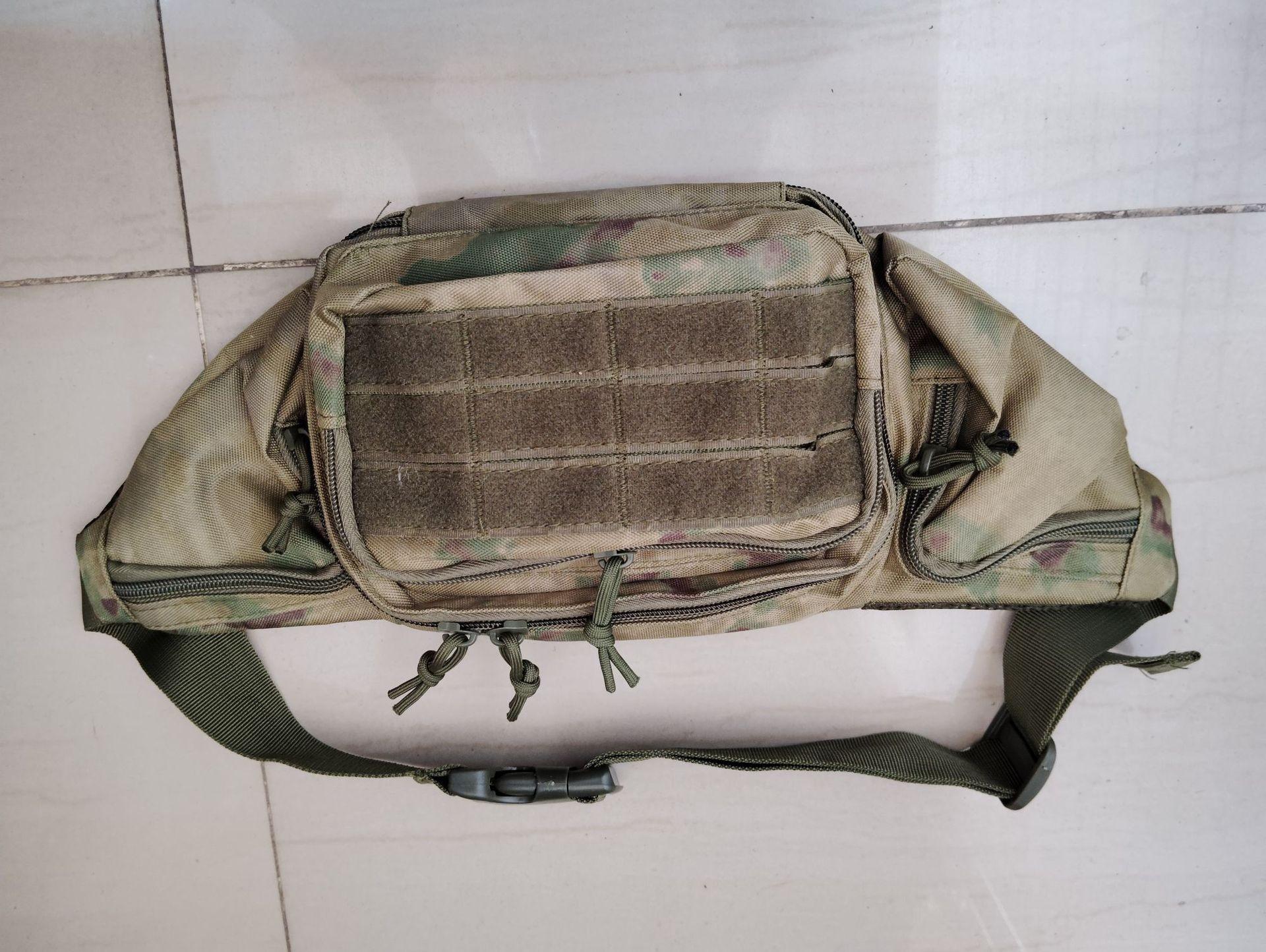 Outdoor Multifunctional Tactical Fanny Pack Invisible Cycling Running Sports Mountaineering Camping Anti-splashing Sports Fanny Pack