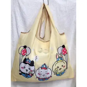 Chiikawa Hachiware Usagi Cute Handbag for Grocery Shopping Carrying Groceries Shoulder Bag Foldable Large-capacity Storage Bag