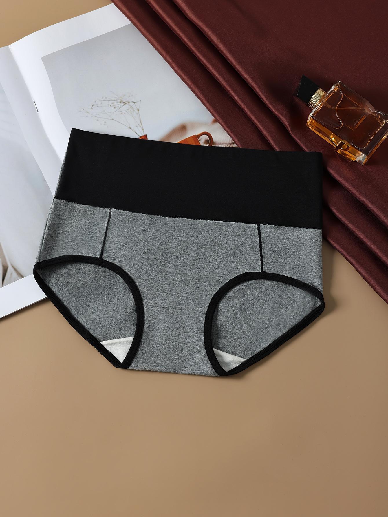 Lady Women's High-Waist Tummy Control Stretch Satin Briefs Multipack - Soft, Stretchy, Breathable, Machine Washable Underwear for Postpartum Recovery, Everyday Wear, All-Season (4/8-Pack Options, Mixed Color)