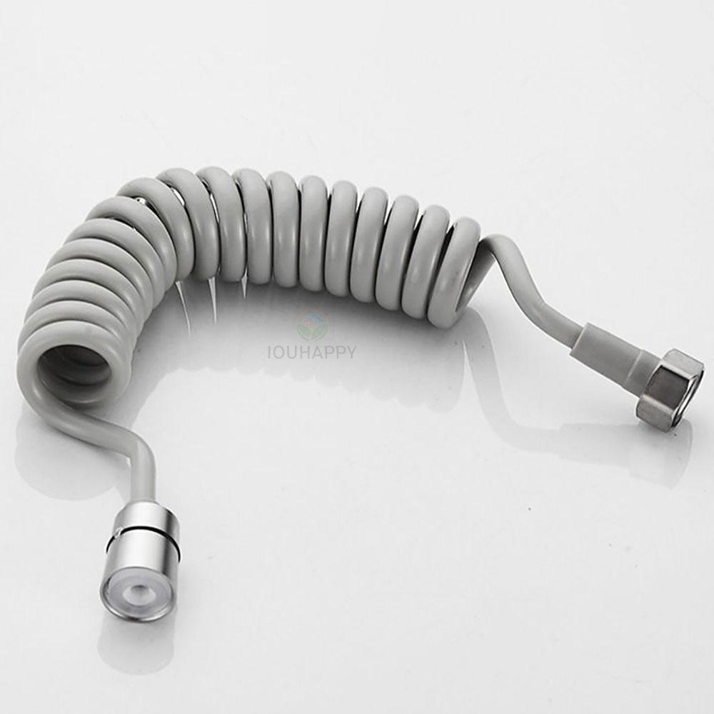 304 Stainless Steel Flexible Spring Hose, Extendable Shower Connector, Bathroom Faucet & Toilet Accessory, 2/3/5m Length Options