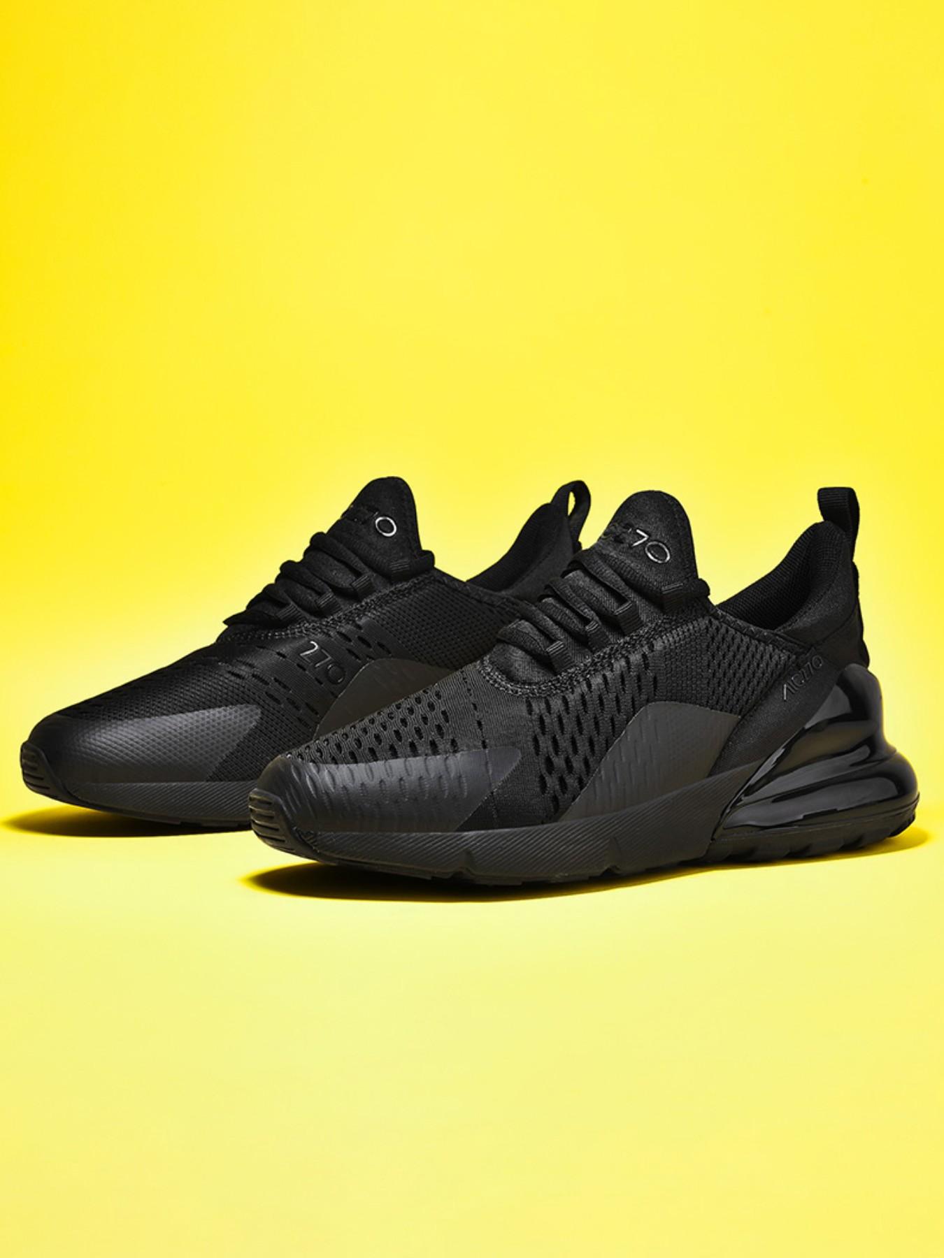 Men's Lightweight Breathable Mesh Running Shoes, Sporty Style Gym Outdoor Sneakers, Comfortable All Season Athletic Footwear, Runner Athletic Shoe