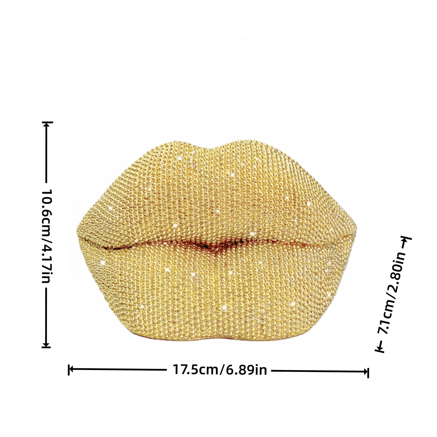 Sexy Lip Statue Ornament, Shimmering Storage Decor, Luxury Makeup Brush Holder, Ideal for Vanity, Bathroom, Christmas Gift