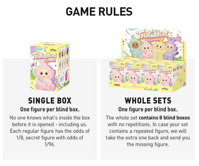 POP MART Teletubbies Vibrancy Series Figures