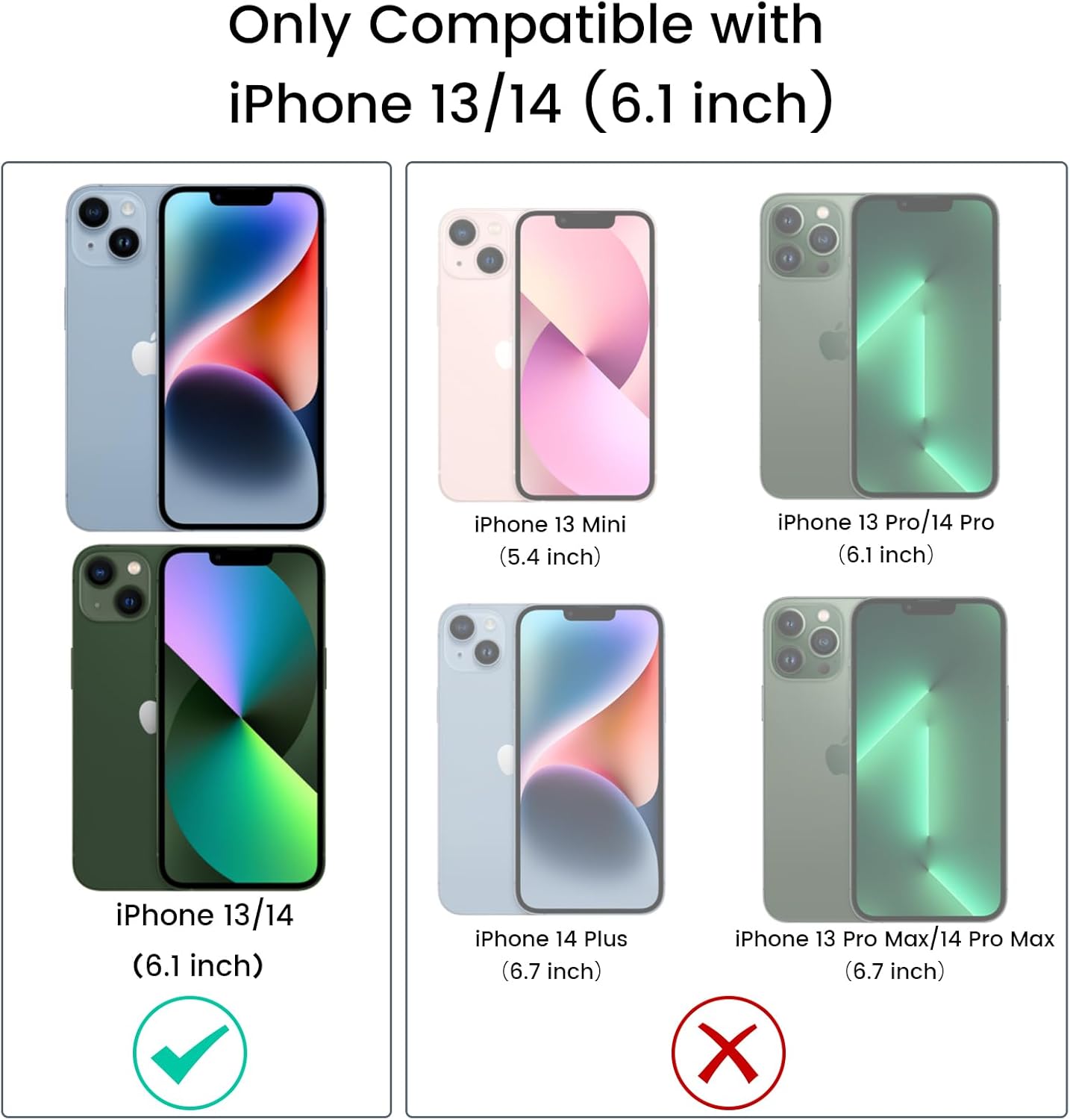 Phone case for iPhone 16 15 14 13 12 12Pro 11Protection Case, iPhone 6/6S/7/8 Case, iPhone SE 2022 Case, Glitter Case with Screen Protector, Full Body Rugged Liquid Shockproof Soft TPU Protective Phone Cover