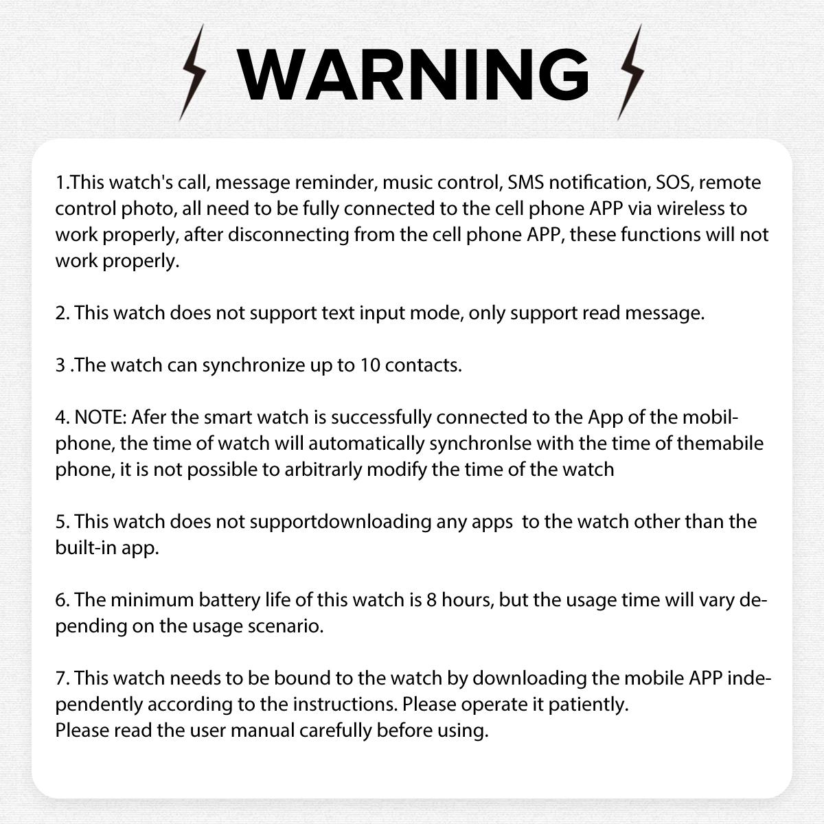 Smart Watch with Wireless Calling & Multi-Sport Mode, Call Reminder, Sms Alerts, Compatible with iPhone & Android Devices