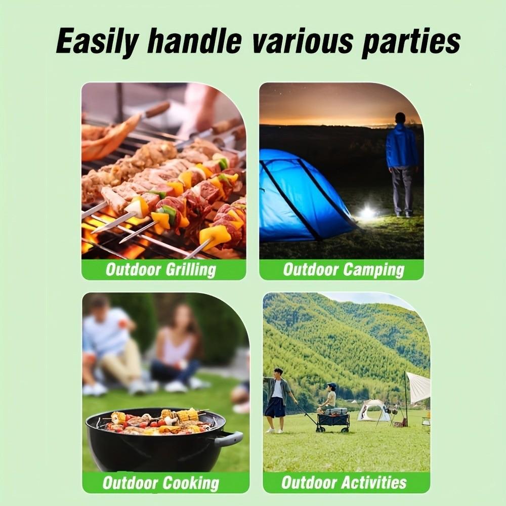 2-Pack Portable Outdoor Water Bags, Foldable Pe Square Storage Bags, Ideal for Camping, Picnics, and Travel, Durable and Lightweight Design