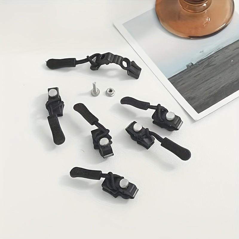 12 Pcs Quick Release Zipper Repair Kit, 4 Pcs S M L Sizes, for Clothes Bags Backpacks, Easy Fix Different Sized Zippers