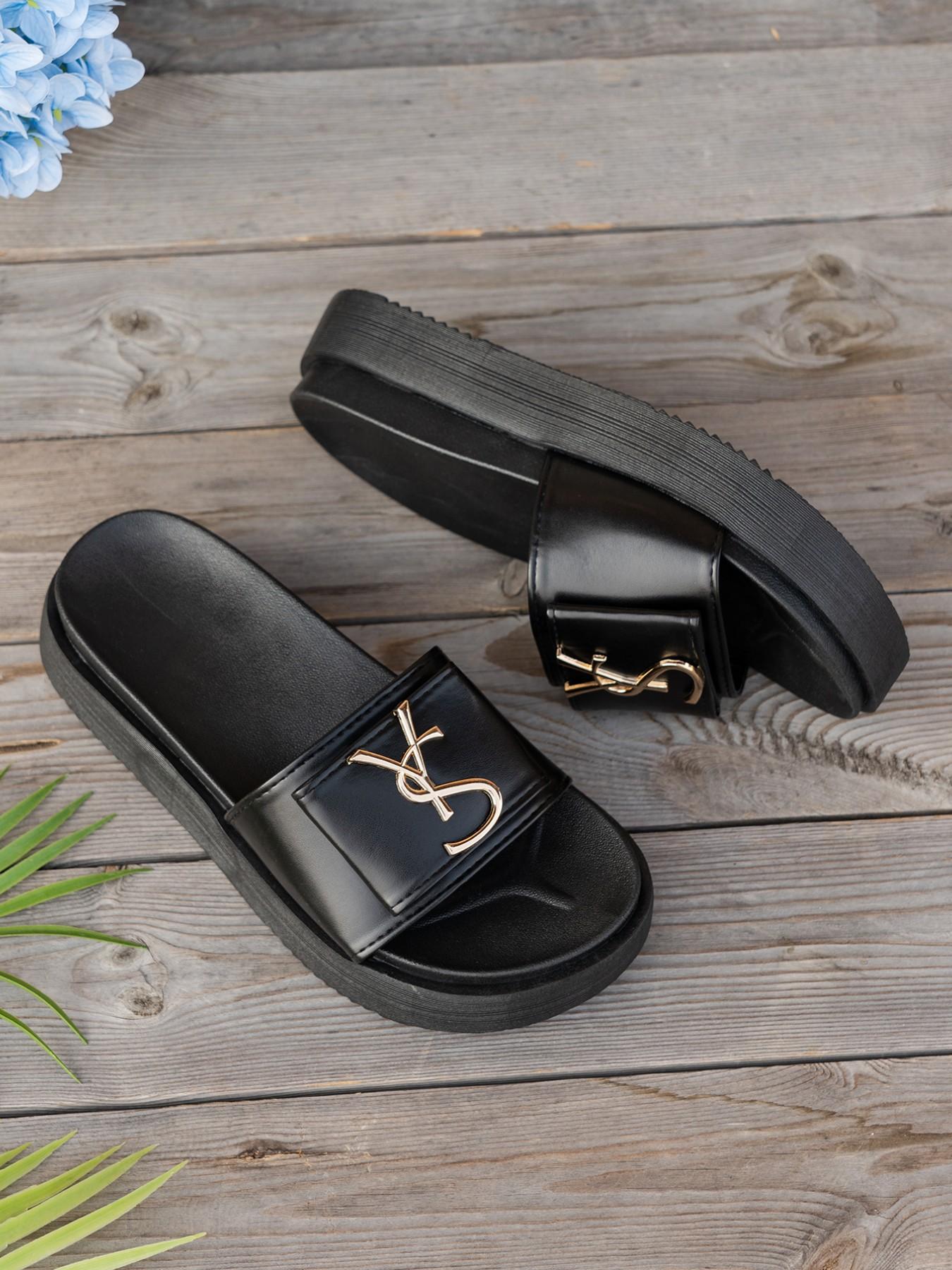 2026 Summer New Boken Shoes Women Double Buckle Thick Sole Sandals, Soft Bottom Beach Slippers, Casual Outdoor Wear