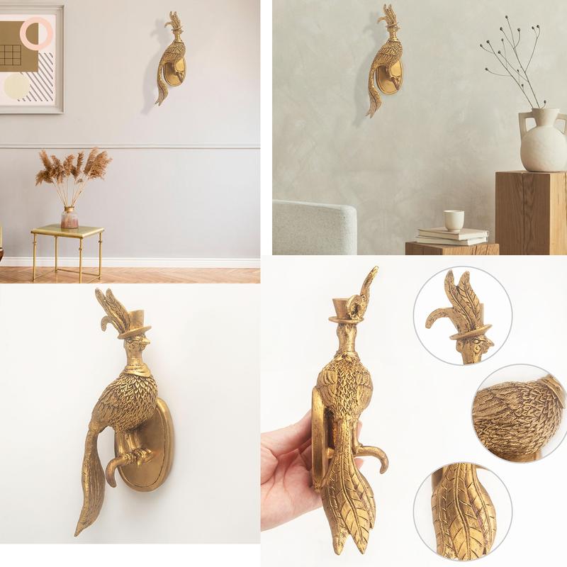 Animal Head Shaped Wall Hanging Ornament, 1 Count Modern Art Creative Animal Head Wall Art, Wall Decor for Home Living Room Bedroom Office