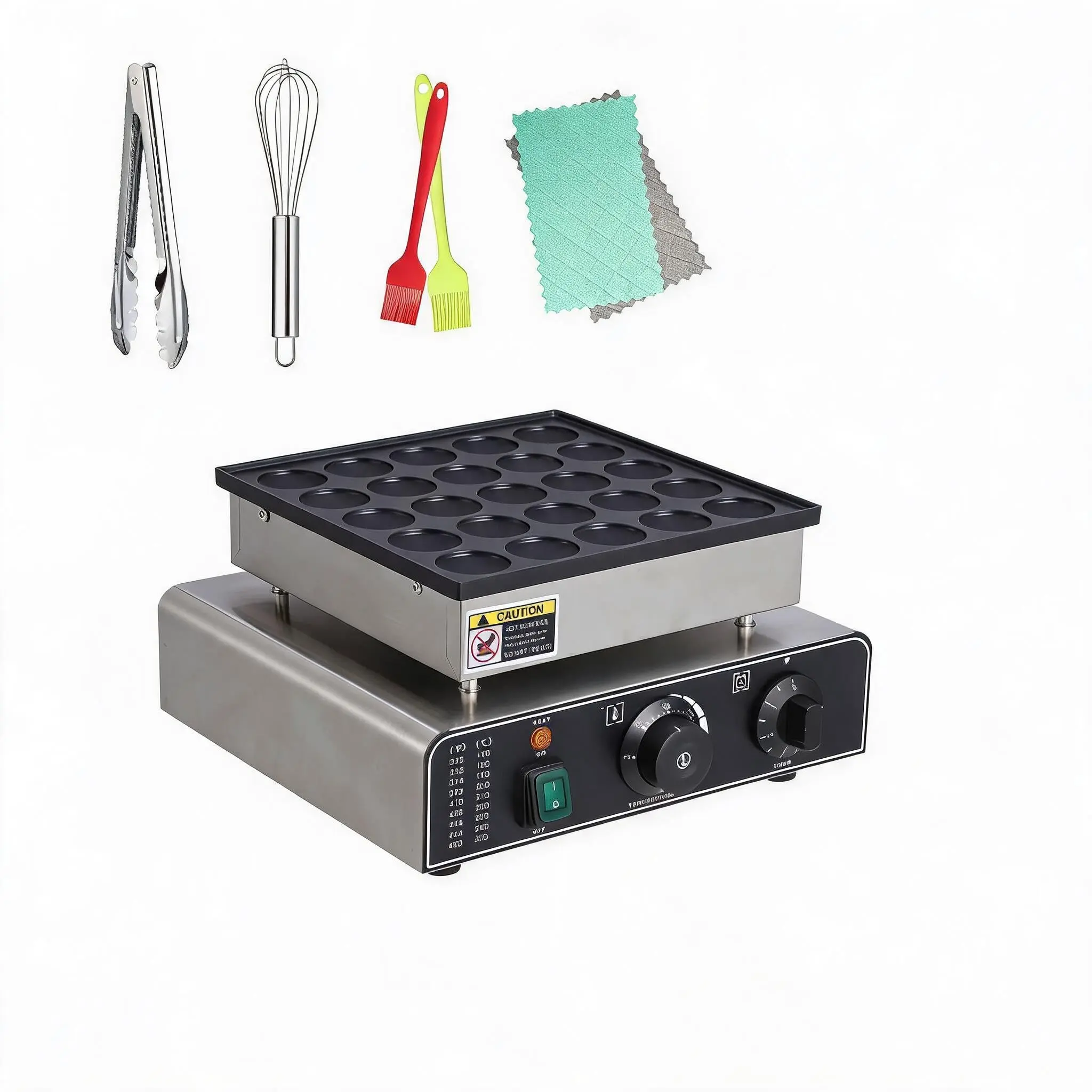 25-Hole Mini Pancake Maker