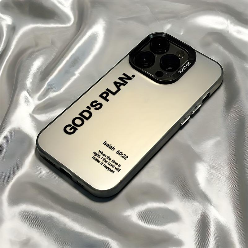 The God S Plan Phone Case, IMD Material Black, Suitable for iPhone 17 Pro Max 17Air, 16,11, 12, 13 Pro Max, 14 Pro Max, and 15, Design Black Friday LB Protectors men's cool gadgets iphone 17 pro max cases girls lumee case gift for her