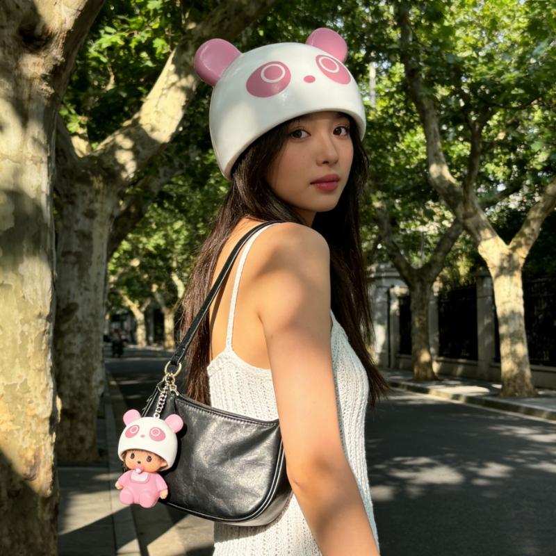 Cute Monkey Keychain, Adorable Monchi Key Ring for Bags, Perfect Day Gift, Fun Accessory for Kids