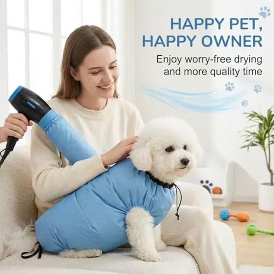 Pet Drying Bag for Cats and Dogs, Universal Bathing Hair Dryer, Pet Grooming Essentials, Efficient Fur Drying Solution, Hygiene