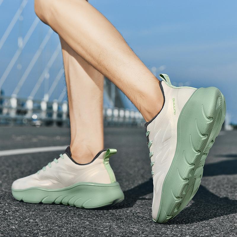 Level Up Your Casual Vibe! Men’s Chunky Casual Sneakers | 6 Vibrant Shades (36-47) | Lightweight, Shock-Absorbing & Trendy | Breathable Casual Shoes