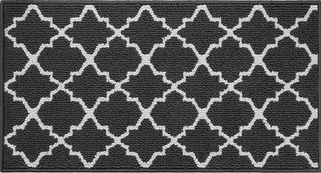 Entryway Runner Rug, Washable Non Slip Floor Mat with Rubber Backing for Hallway Kitchen Garage Laundry Room