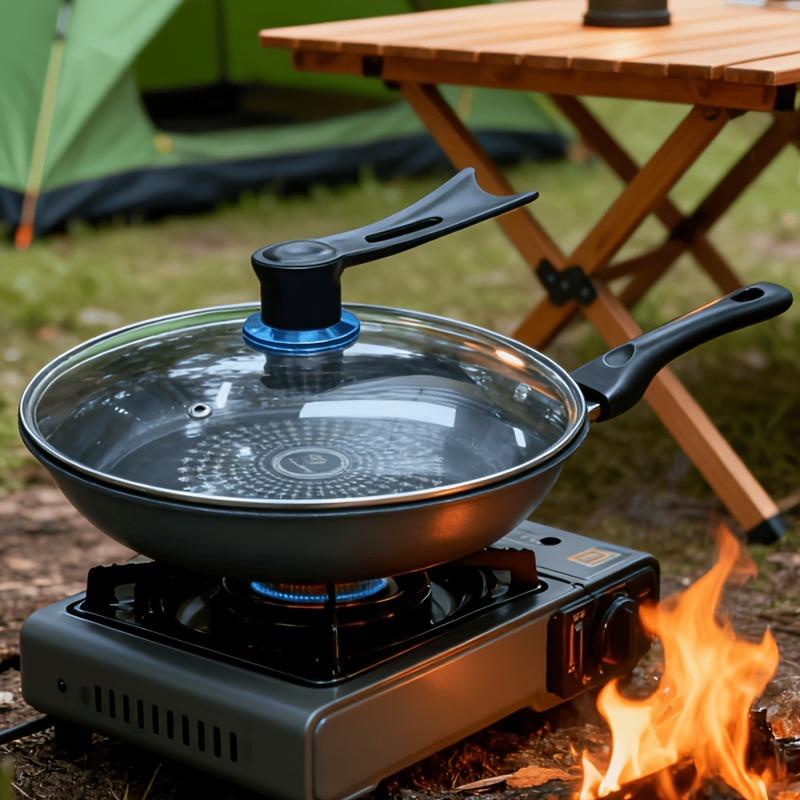 Non-stick durable multi-functional frying pan, thick bottom design, hand washing only, suitable for induction cookers and gas stoves